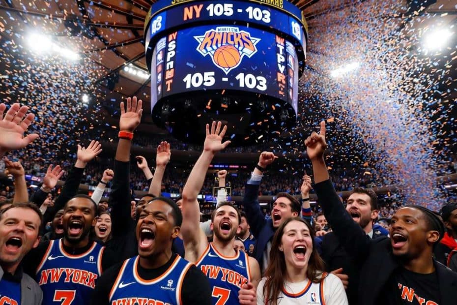 Knicks champions après 53 ans